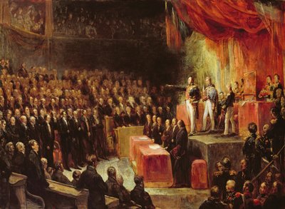 Study for King Louis-Philippe Swearing his Oath to the Chamber of Deputies, 9th August 1830 by Ary Scheffer